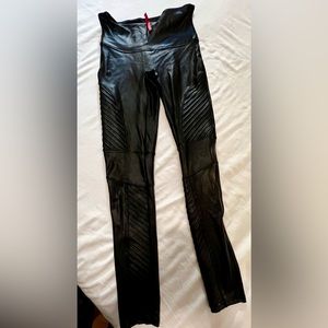 Spanx Moto Leggings - worn once!